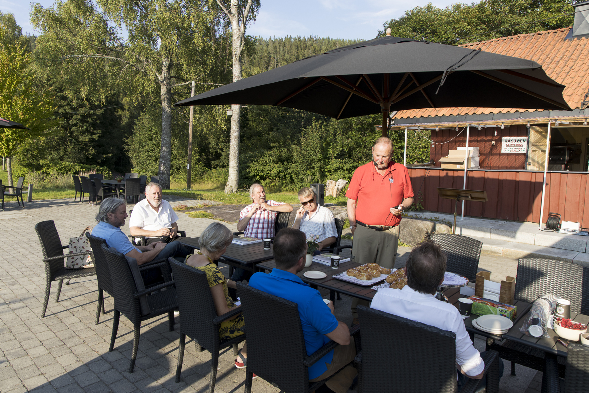Boklansering på Aas gård 19. august 2020